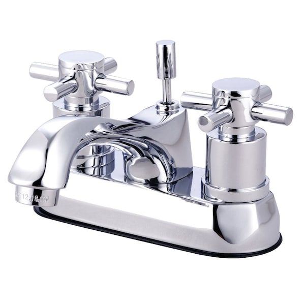 KS4261DX 4" Centerset Bathroom Faucet, Polished Chrome